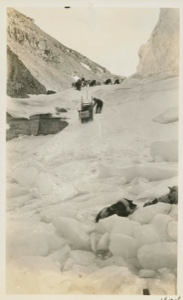 Image: Through the pass in front of Reid Glacier